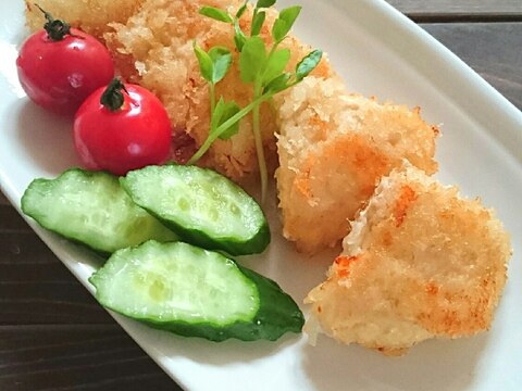 サクサクしっとり♪鶏むねの和風チキンカツ